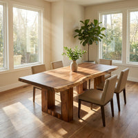 Minimalist Dining Table For Poolside Dining Area, view 7