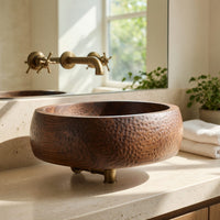 Solid Wood Sink Vanity Handcrafted Solid Bathroom, view 7