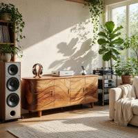 Where the Sound Settles: A Carved Wave Media Console, view 7