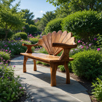 Solid Wood Outdoor Garden Bench Live Edge Entryway Interior Styling, view 7