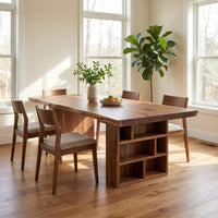 Modern Kitchen Table With Storage Cabinet, view 7