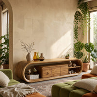 Media Console for a Living Room That Stays Uncluttered, view 7