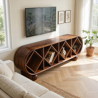Contemporary Linear Tv Console For Modern Living Space, view 7