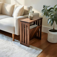 Solid Wood Sofa Arm Table Side Living Room, view 7