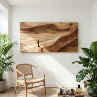 Desert Canyon Wall Panel for a Calm Modern Hallway, view 7 — view 7