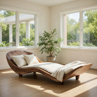 Solid Wood Day Bed Mid Century Daybed Modern Bedroom, view 7