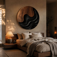 Scandinavian Decorative Wall Sculpture For Resort Suite Interior, view 7