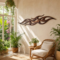 Wall Art Contemporary Sculptural Wall Panel For Media Lounge Space, view 7