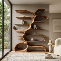 Bookcase for a Reading Corner in a Dark-Walled Room, view 7