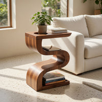 Minimalist Sculptural Side Table For Contemporary Living Space, view 7