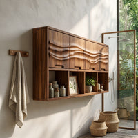 Solid Wood Bathroom Cabinet Sculptural Master, view 7