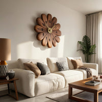 Solid Wood Clock Wall Timeless, view 7
