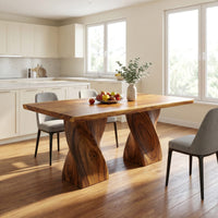 Storage Island Table For Mediterranean Open Kitchen, view 8