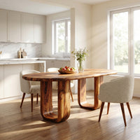 Contemporary Dining Table For Home Bar Area, view 8