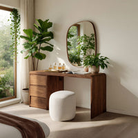 Solid Wood Dressing Table Vanity Bedroom Space, view 8