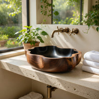 Solid Wood Sink Vanity Solid High End Bathroom, view 8