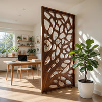 Solid Wood Room Divider Flowing Carved Living, view 8