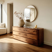 Solid Wood Sideboard Quiet Luxury Living Room, view 8