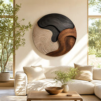 Mid Century Flowing Wall Decor For Vacation Home Interior, view 8