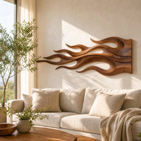 Mid Century Dimensional Wall Decor For Luxury Retreat Interior, view 8