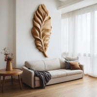 Concentric Contours in Oak, a Carved Wall Relief, view 8 — view 8