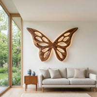 Gouge-Hollowed Butterfly Wing Panels in Figured Walnut, view 8 — view 8