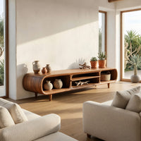 Capsule-Frame Media Console, Open on Both Sides, view 8