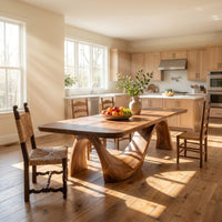 Minimalist Irregular Dining Table For Apartment Dining Area, view 8