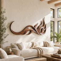 Minimalist Flowing Wall Decor For Wellness Space Interior, view 8
