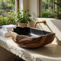 Solid Wood Sink Vanity Farmhouse Solid Traditional Bathroom, view 8