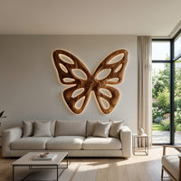 Pierced Butterfly Wall Art, Backlit and Made to Order, view 8 — view 8