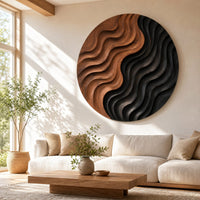Wall Art Modern Organic Wall Sculpture For Breakfast Nook Interior, view 8