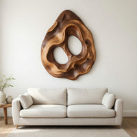 Hollowed Curve Wall Sculpture with an Open Core, view 8 — view 8