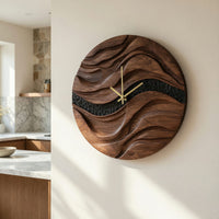 Solid Wood Clock Wall Living Room, view 8