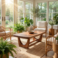 Cottage Coffee Table For Garden Style Room, view 8