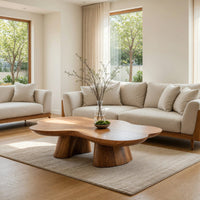 Cloudform Coffee Table, Hand-Shaped from Solid Wood, view 8
