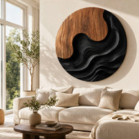 Scandinavian Decorative Wall Sculpture For Resort Suite Interior, view 8