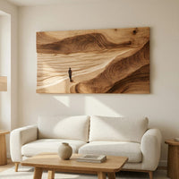 Desert Canyon Wall Panel for a Calm Modern Hallway, view 8 — view 8