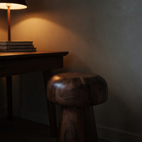 Solid Wood Chair Mushroom Stools Living Room Bedroom, view 9