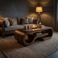 Minimalist Storage Coffee Table For Family Room, view 9