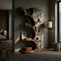 Tree Form Bookcase with Branching Open Arms, view 9