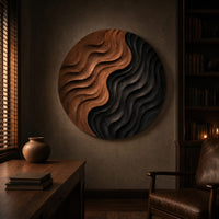 Wall Art Modern Organic Wall Sculpture For Breakfast Nook Interior, view 9