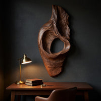 Hollowed Curve Wall Sculpture with an Open Core, view 9 — view 9