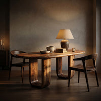 Contemporary Dining Table For Home Bar Area, view 9