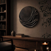 Wall Art Minimalist Organic Wall Sculpture For Entry Hall Interior, view 9