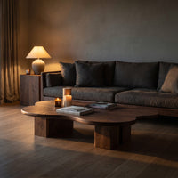 Contemporary Cloud Shape Coffee Table For Living Room Decor, view 9