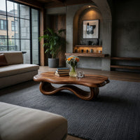 Where the Room Slows Down: A Ribbon Curve Coffee Table, view 9
