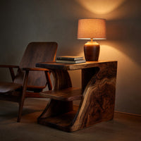 Handmade Wooden Side Table For Home Interior, view 9