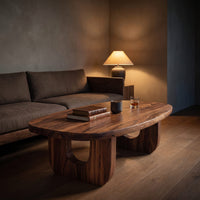 Modern Sculptural Coffee Table For Living Room, view 9