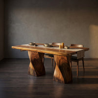 Storage Island Table For Mediterranean Open Kitchen, view 9